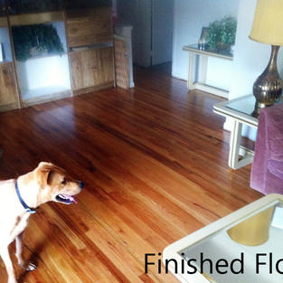 Finished hardwood floors 1