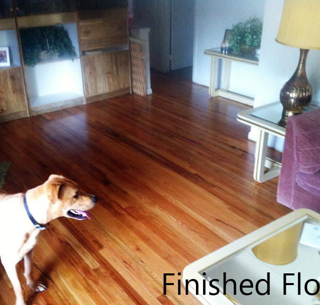 Finished hardwood floors 1