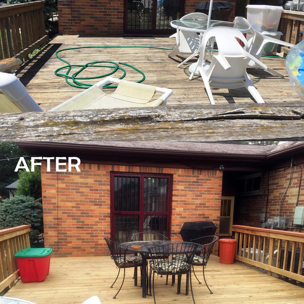 Deck refinish