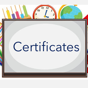 Certificates
