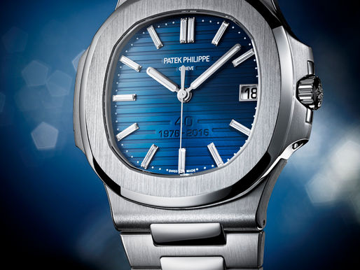 PATEK PHILIPPE推出兩款Nautilus 40週年限量腕錶