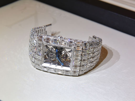 JACOB & CO.「Billionaire Watch」:世上最高定價及卡數最重腕錶