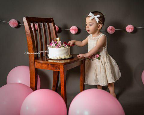 one year old birthday photography
