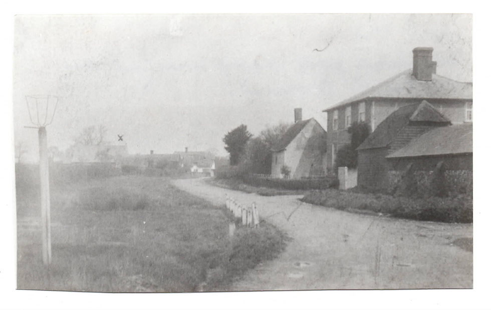 Wire Farm, Chrishall, possibly farmed by Mr Hopper in the 1500s. © Chrishall Village Archive