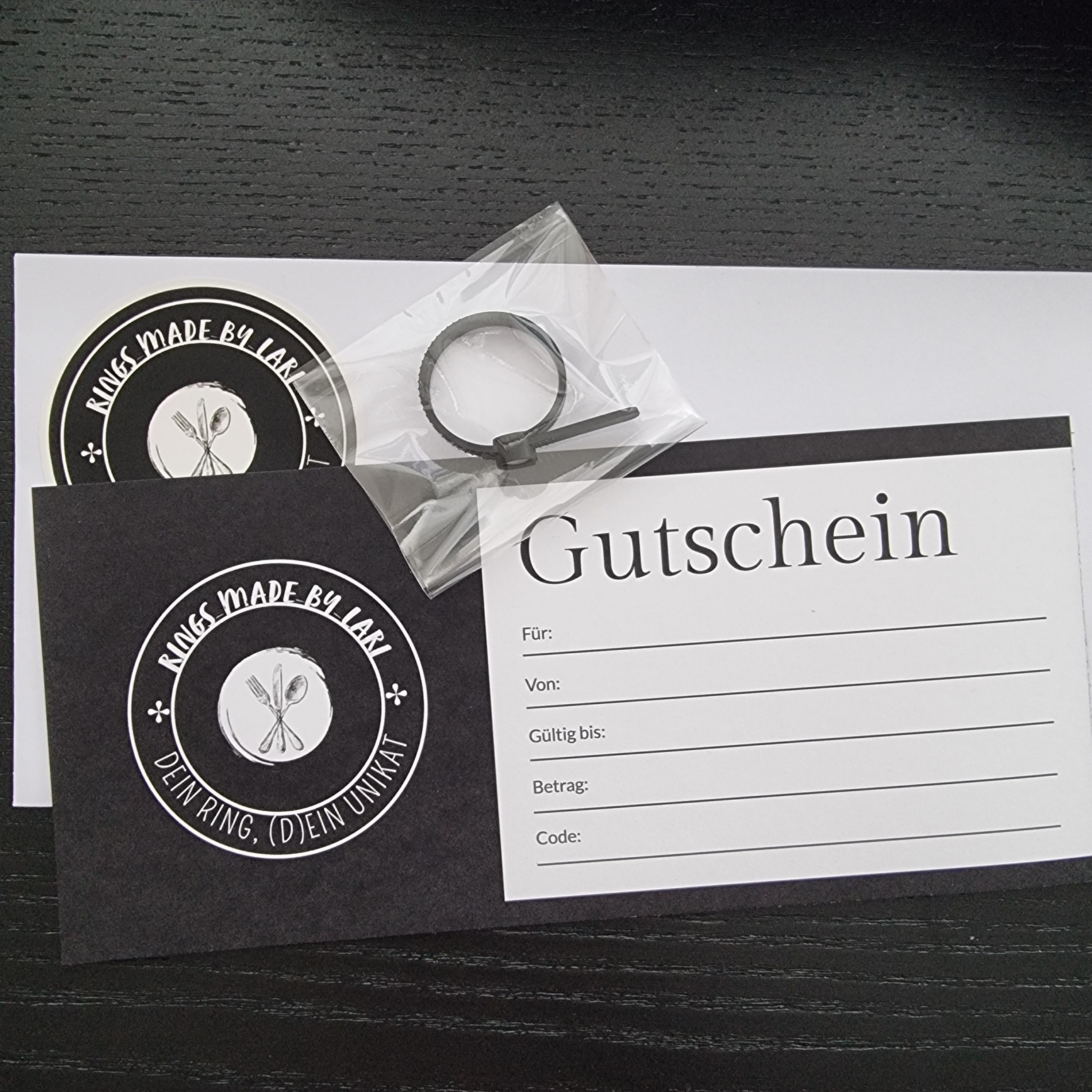 Gutschein inkl. Ringgrössenmesser 