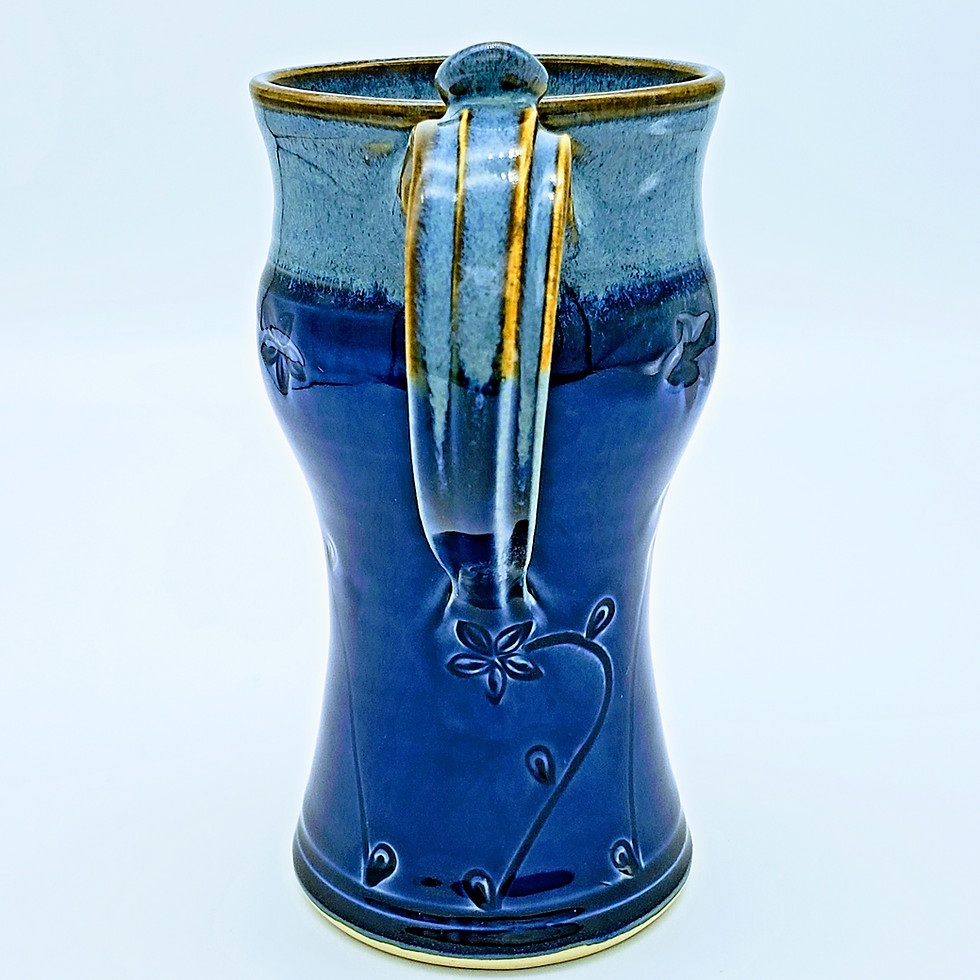 Thumbnail: 10oz Coffee Mug with Flower Pattern
