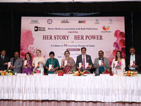 "HER STORY – HER POWER": Rahi Publication's Anthology Celebrating Women's Journeys Launched at India International Centre