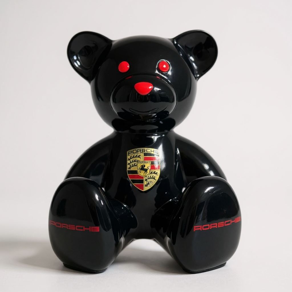 Ourson Teddy Porsche 