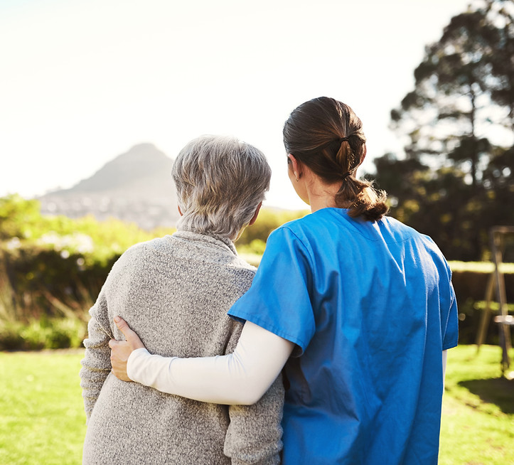Greenridge Estates team members providing exceptional care to senior residents