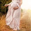 Pregnant Woman in Nature