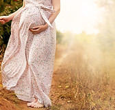 Pregnant Woman in Nature