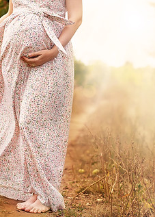 Pregnant Woman Outdoors
