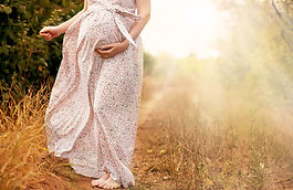 Pregnant Woman in Nature