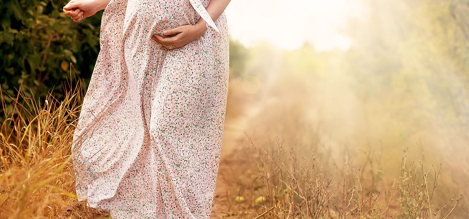 Pregnant Woman in Nature