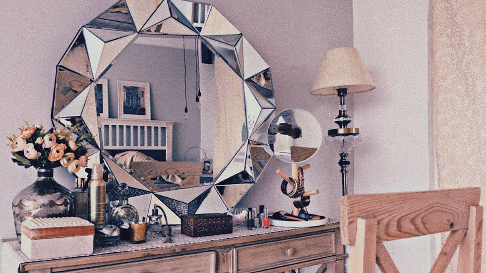 Dressing tabel setup