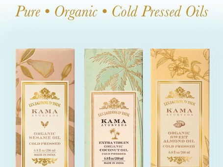 Kama Ayurveda brand packaging design