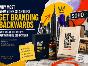 Why Most New York Startups Get Branding Backwards, and What the City's D2C Winners Did Instead