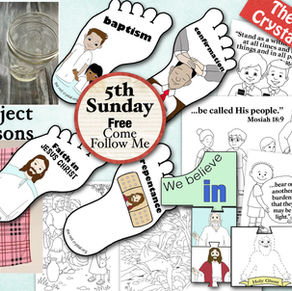 5th Sunday, Primary lesson, Free LDS primary lesson helps