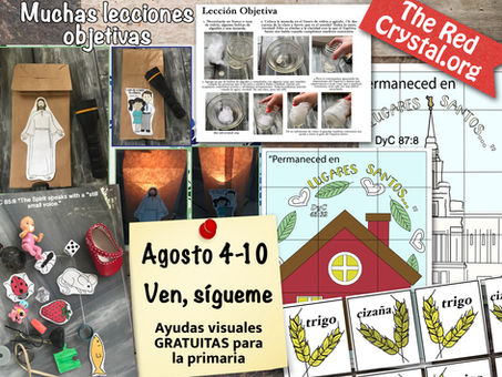 Ven, sígueme. Recursos SUD gratuitos para la Primaria. Agosto 4-10, DyC 85-87