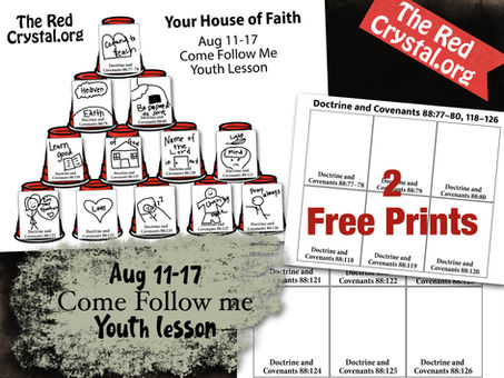 Aug 11-17, Come Follow Me, Youth lesson, Sunday school.