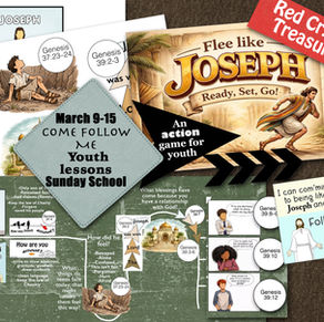 March 9-15, Come Follow Me, Youth lessons, Sunday School