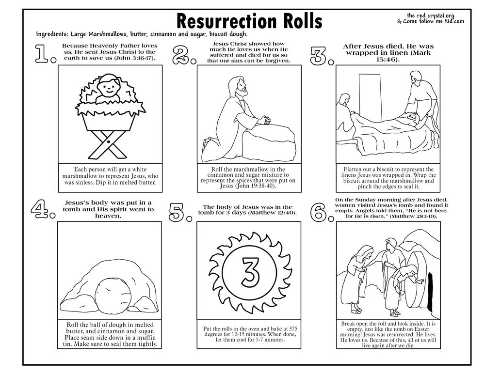 Easter, March 29-April 4, LDS Free Primary lesson helps and printable's.