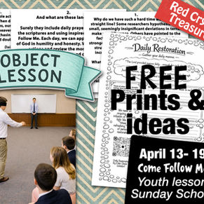 April 13-19, Come Follow Me, Youth lesson, Sunday School