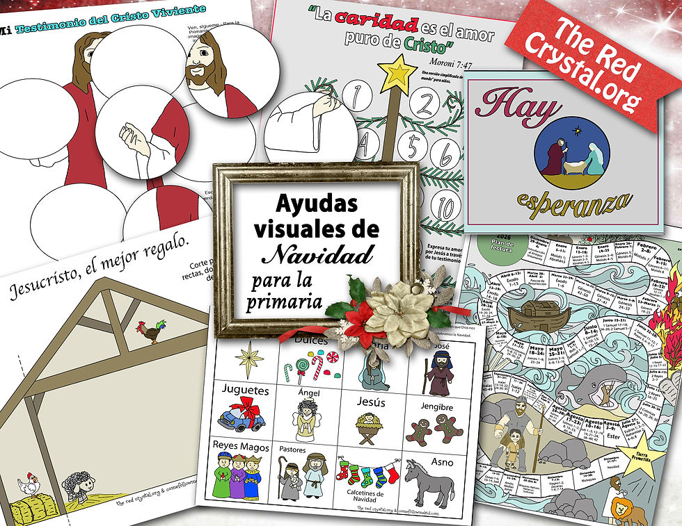 Ven Sígueme, Recursos SUD gratuitos para la Primaria. Dic 22-28, Navidad