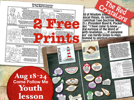 Come follow Me- Youth, Aug 18-24, Young Men and Young Women lesson helps