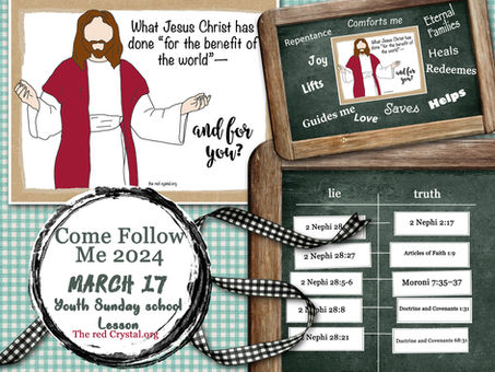 Come Follow Me 2024, March 11-17, Free LDS youth lessons