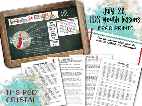 Come Follow Me 2024, July 22-28, Free LDS Youth lesson helps, YM and YW