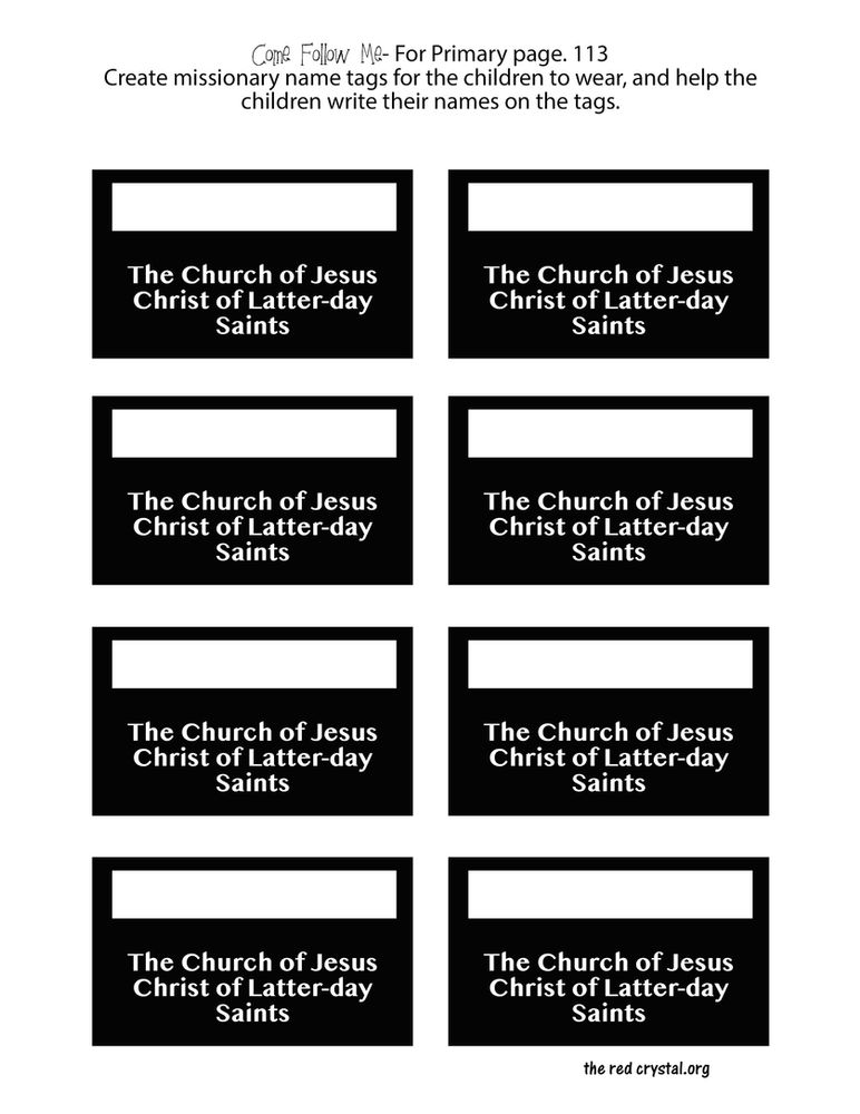 come follow me 2021 free lds primary lesson helps april 5 11 dc 30