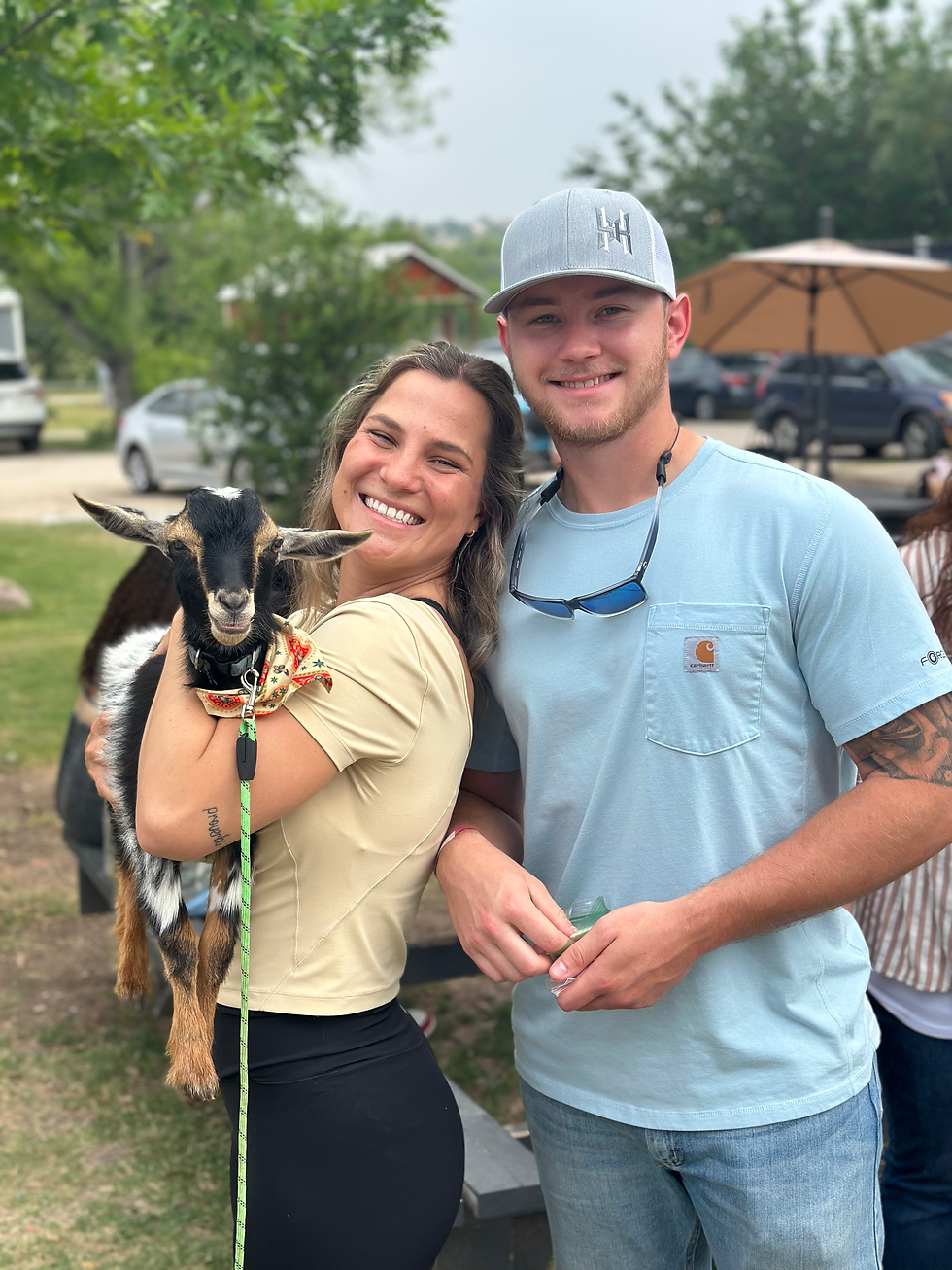 Goat Cuddles at The Yard @ 1224 (San Antonio)