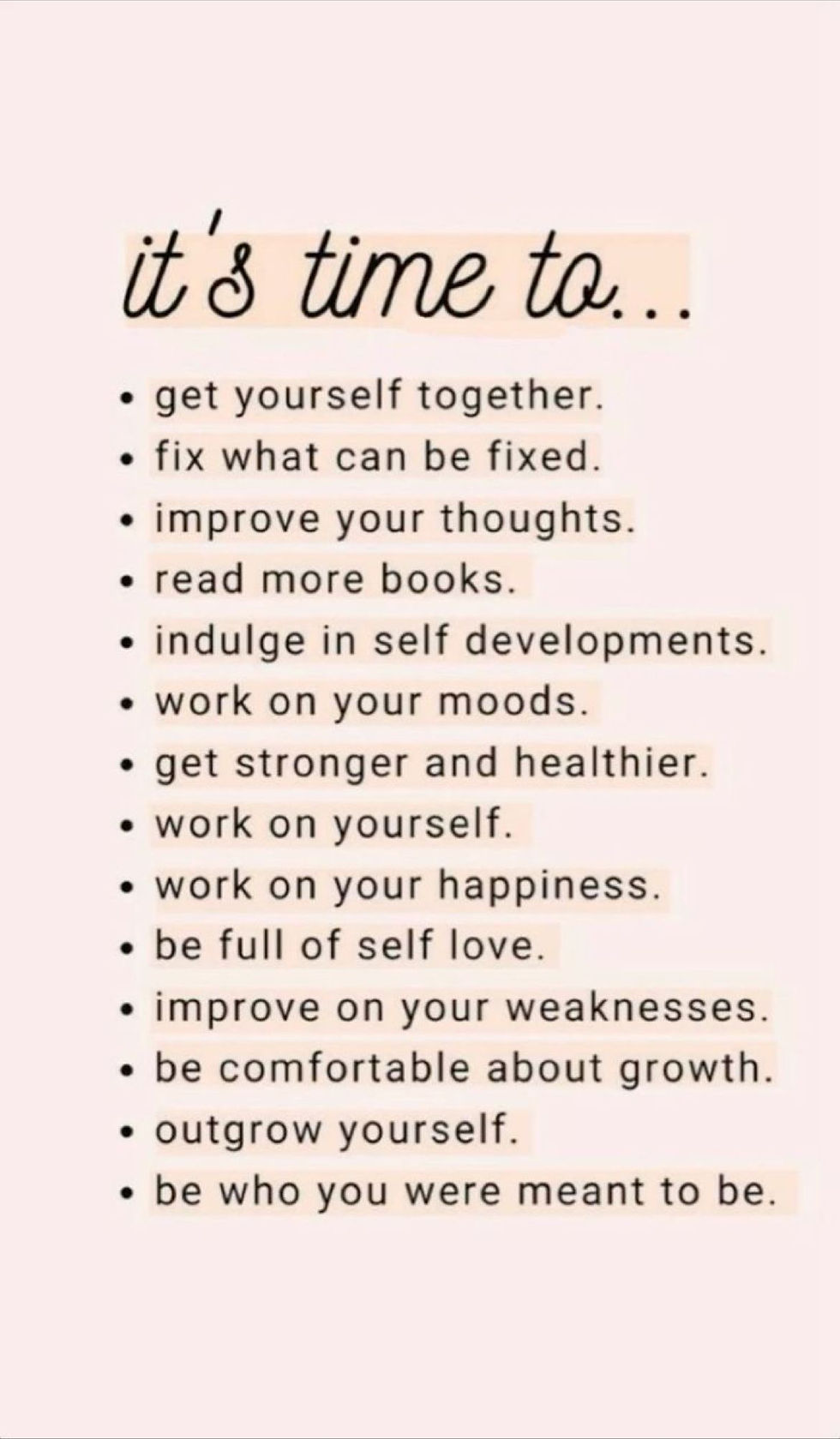 Be who you were meant to be