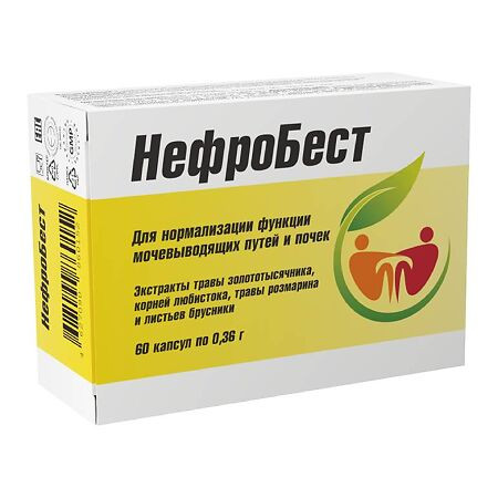 Нефробест капсулы 0,36 г, 60 шт. | Tevaherb