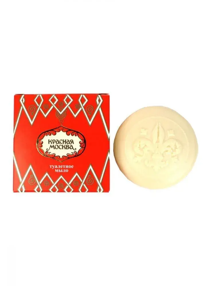 Мыло туалетное Новая Заря Красная Москва 50г