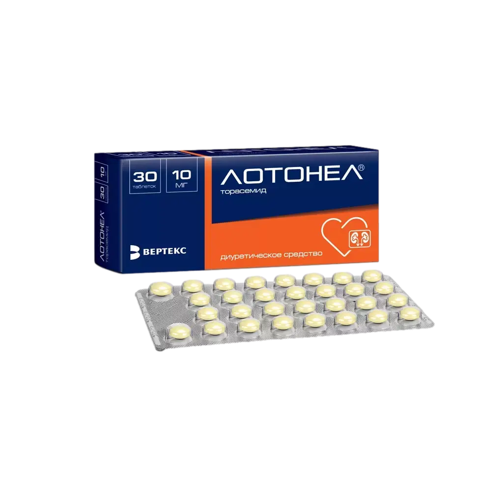Лотонел таблетки 10 мг, 30 шт.