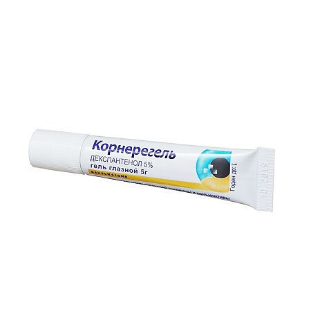 Миниатюра: Корнерегель, гель глазной 5% , 5 г