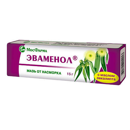 Эваменол, мазь назальная, 15 г