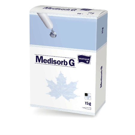 Повязка Матопат Medisorb G гидрогелевая стерильная 15 г, 5 шт.