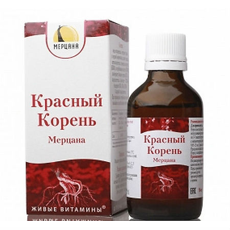 Красный корень Мерцана, капли, 50 мл