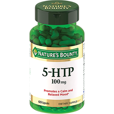 Нэйчес Баунти 5-гидрокситриптофан 100 мг капсулы, 60 шт.
