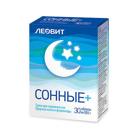 Сонные, таблетки, 30 шт.