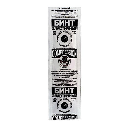Бинт трубчатый №4, упак.