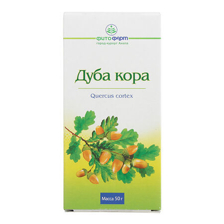 Дуба кора, пачка, 50 г
