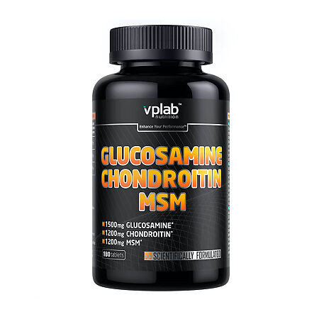 Vplab Glucosamine & Chondroitin MSM капсулы, 180 шт. | Tevaherb