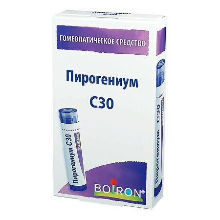 Пирогениум C30 гранулы гомеопатические, 4 г