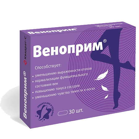Витамир Веноприм таблетки, 30 шт.