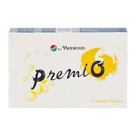 Контактные линзы Premio мягкие двухнедельные, -2,25/8,6/6 шт