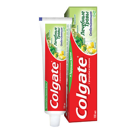 Colgate Зубная паста Лечебные травы отбеливающая, 100 мл